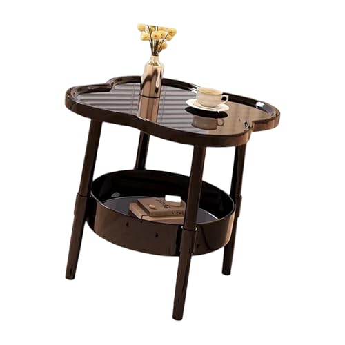 KAHDGSS Nachttisch Organizer Aus Cremefarbenem Kunststoff Kinderfreundlich Abgerundete Ecken Leichte Tragbare Aufbewahrung Zu Hause Upgrades Für Kindersicheren Nachttisch Mit Regalen