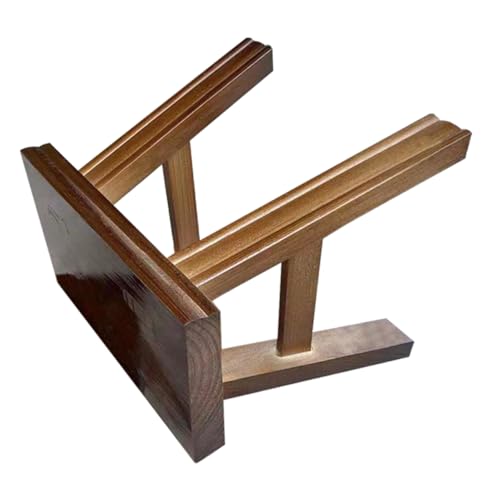 Alipis Kleine Bank Pflanzenhocker Kinderhocker Kleiner Tritthocker Fußbank Tritthocker Fürs Bett Tritthocker Nachttisch-tritthocker Für Hochbetten Betttritthocker Holz Light Brown