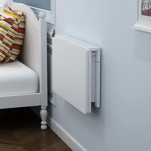 Klappbarer Esstisch, wandmontierter Küchentisch, Eck-Computertisch für kleine Räume, ideal für Laptop, Nachttisch, Gaming-Arbeitsplatz, kompaktes Design