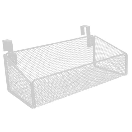 CLISPEED Metall Hängender Korb Für Nachttisch Robuste Aufbewahrungslösung Für Studenten Im Schlafsaal Für Bücher Kleidung Und Kleinigkeiten Platzsparend Und Praktisch