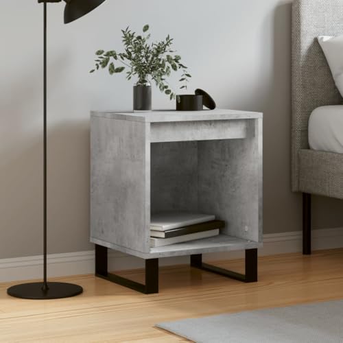 Lauuoeriau Furniture Item Home Nachttisch Grau 40x35x50 cm Holz Möbel