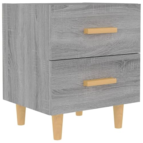 Vopese Nachttisch Grau Sonoma 40x35x47,5 cm Tisch Model817287