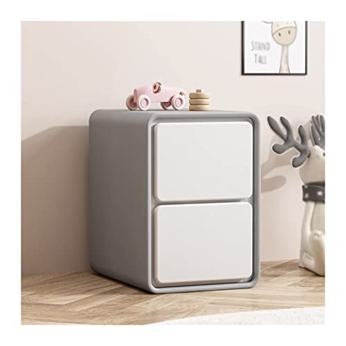 YANGJINGOZ-2025 Nachttisch mit Schublade Kleiner Nachttisch aus Kunstleder, moderner for Schlafzimmer, Aufbewahrungsschrank(L35x D40xH48cm)