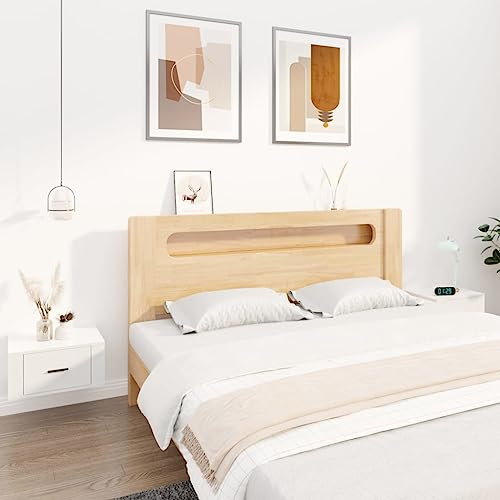 WOODEY Nachttischschränke, 2 Stück, Hochglanz,, 50 x 36 x 25