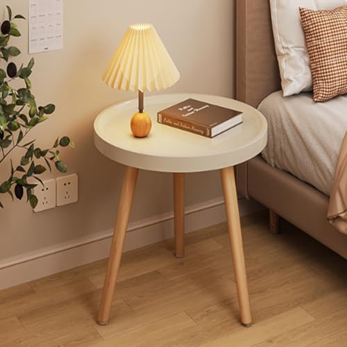 LFONDIGE Beistelltisch, Minitisch, Sofa Beistelltisch, mobiler Couchtisch,, Kleiner runder Tisch, Netz, Promi Beistelltisch, Balkon Ecktisch, Wohnzimmer Holztisch (weiß, 40 cm x 40 cm) LFONDIGE Beistelltisch, Minitisch, Sofa Beistelltisch, mobiler Couchtisch,, Kleiner runder Tisch, Netz, Promi Beistelltisch, Balkon Ecktisch, Wohnzimmer Holztisch (weiß, 40 cm x 40 cm)
