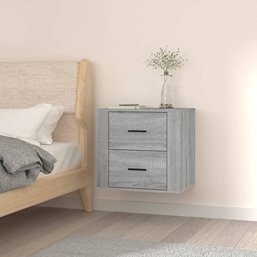 Fasba Wand Sonoma 50x36x47 cm, Beistelltisch viel Stauraum, Nachtschrank, Nachtkommode, Nachtkonsole