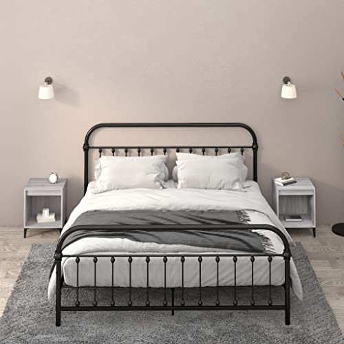 QZZCED Nachttische 2 STK. Sonoma Nachttische für das Schlafzimmer Nachtkommoden für Büros 40x35x50 cm