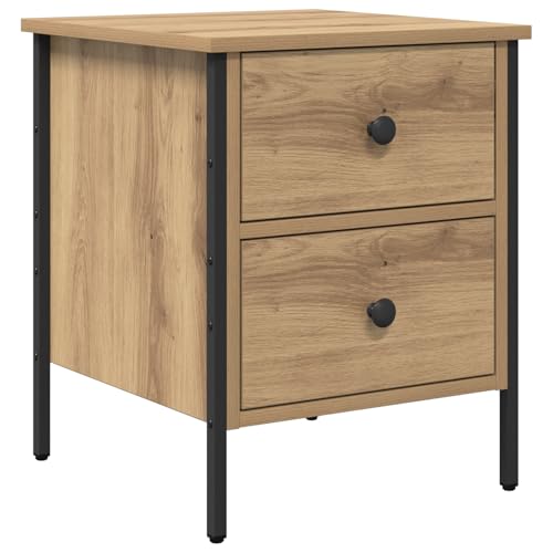 Genérico wenjingqi 871247 Nachtschrank, Eiche, handgefertigt, 40 x 42 x 50 cm