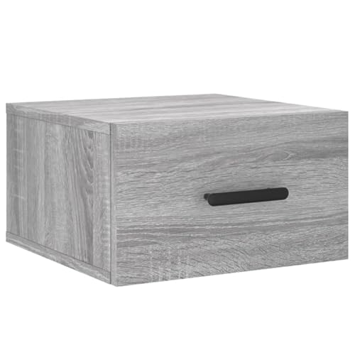 Vopese Wand-Nachttisch Grau Sonoma 35x35x20 cm Schränke und Lagerung Model829848