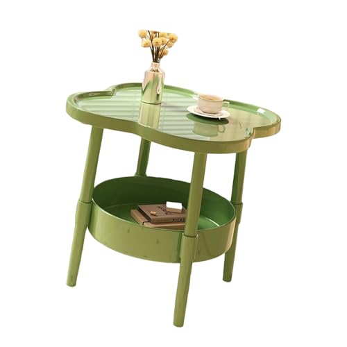 Watreketal Mehrstufiges Schlafzimmer Aufbewahrungsregal Leichte Kunststoffkonstruktion Einfache Stile Cremefarbene Dekore Platzsparend Abgerundete Ecken Skandinavischer Stil Cremefarbener Nachttisch