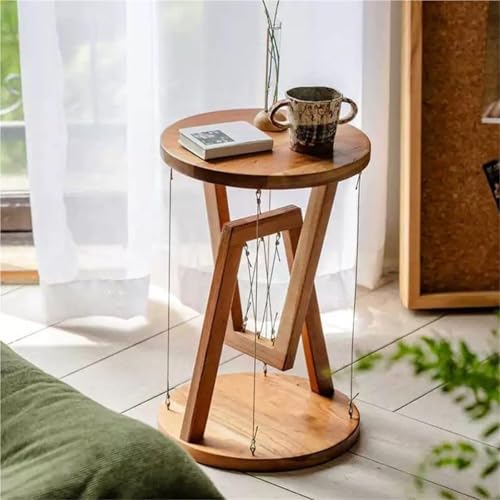 Rollbarer Beistelltisch, 3-stöckiger Aufbewahrungswagen mit Schublade, Nachttisch, Beistelltisch mit Rollen, Aufbewahrungsschrank für Zuhause – Kreative Idee