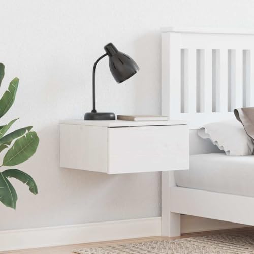 INLIFE Nachttisch Weiß 37 x 35 x 18,5 cm Massivholz Kiefer,Möbel,Tische,Nach ttische,Weiß,4.5 KG,873483 INLIFE Nachttisch Weiß 37 x 35 x 18,5 cm Massivholz Kiefer,Möbel,Tische,Nach ttische,Weiß,4.5 KG,873483