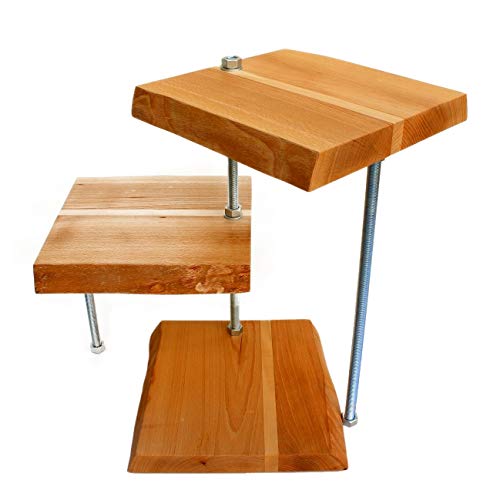 Art.Intaglio -  Würfel-Nachttisch-Büche rregal - Industrial Design. Handgefertigt.