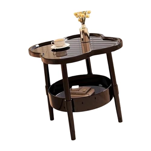 Zuoeay Moderne Cremefarbene Beistelltisch Organizer Kindersicher Abgerundete Ecken Leicht Zu Reinigende Oberflächen Kleine Möbel Für Heimbüro Kleine Aufbewahrungseinheit Für Nachttische Aus