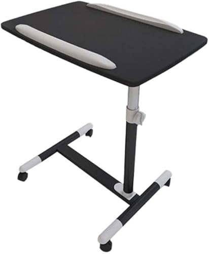 MaGiLL Solid-Top Höhenverstellbarer mobiler Laptop-Schreibtischwagen, ergonomischer Tisch, Computertisch, Vortragstisch, Nachttisch