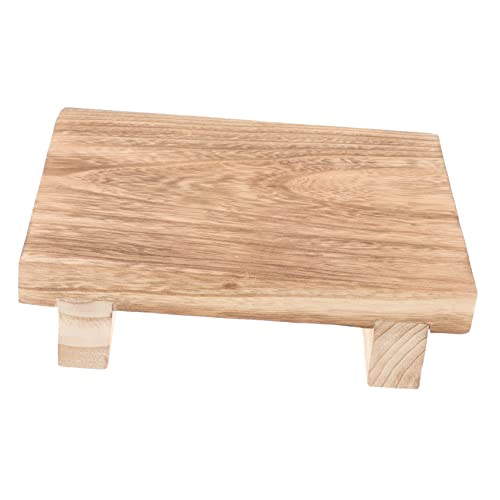 ANDRESLAD Nachttisch - tritthocker Fußbank Sitz Mini - hocker Fußstütze Erwachsene Kleiner Hocker Stühle Schemel Nachttisch Im Schlafzimmer Fußhocker Schuhwechselhocker Holzbank Hölzern