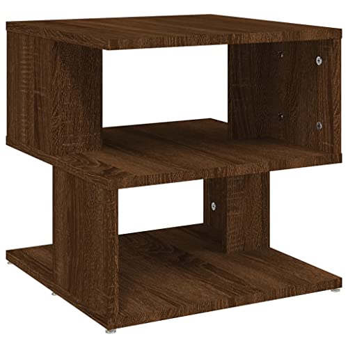 Genérico Wenjingqi Beistelltisch aus Sperrholz, Braun,, x x cm, Braun 815812
