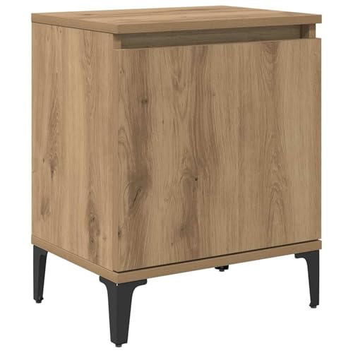 Rantry Artisan Eichen Nachttisch Artisan Eiche Holzwerkstoff, Metall Nightstand Model875108