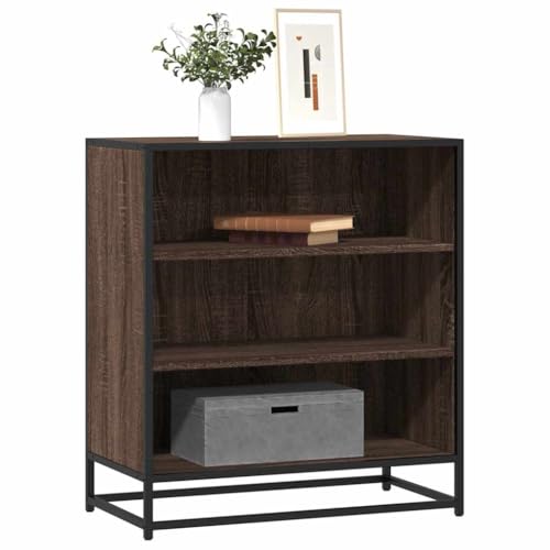 Rantry Sideboard Eiche braun 68 x 35 x 76 cm aus Spanplatte, Sideboard, Bodenschrank, Büromöbel, Nachttisch, Anrichte für Schlafzimmer Modell 848978