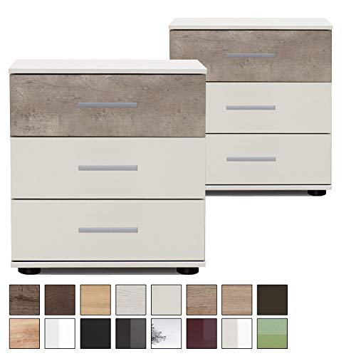 Nachttisch aus Beton / Betonoptik