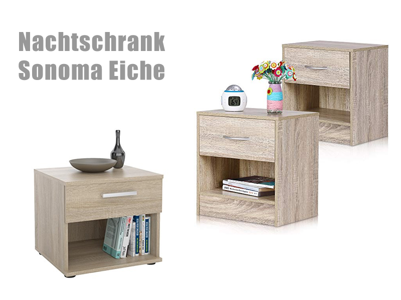 Nachtschrank Sonoma Eiche