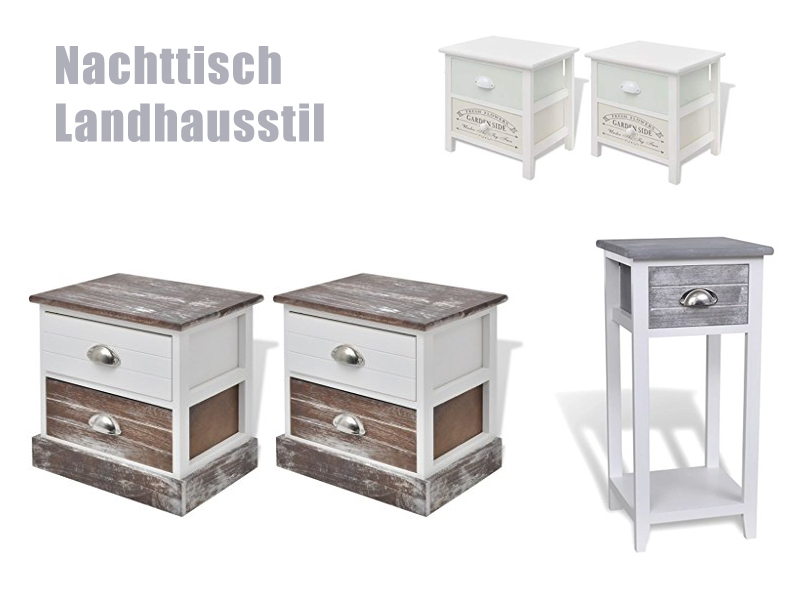 Nachttisch Landhausstil